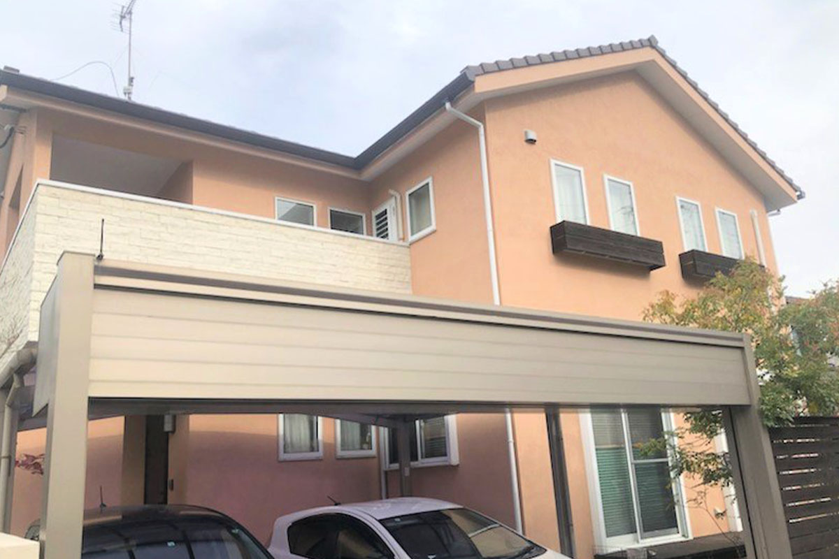 外壁塗装施工後