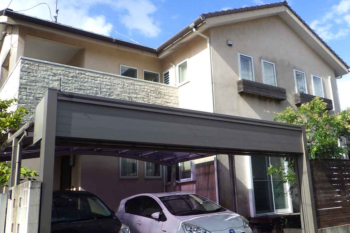 外壁塗装施工前