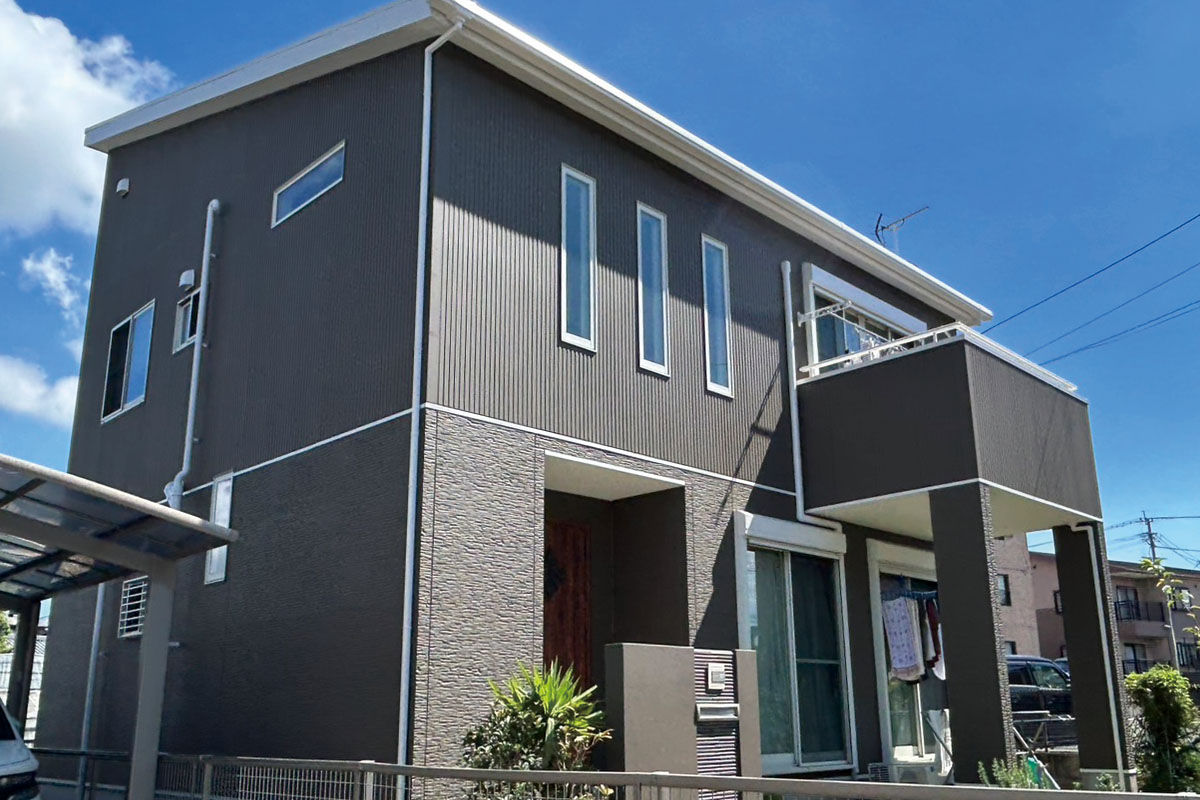 外壁施工後