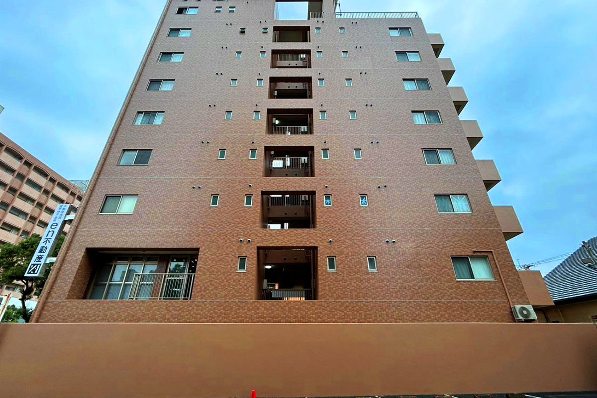 アパート施工後