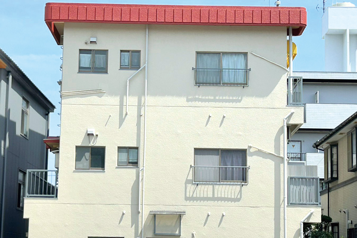 アパート施工後